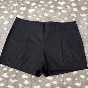 J. Crew Black Pleated Women's Shorts